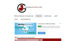 Desktop Screenshot of guatemalaglobal.com